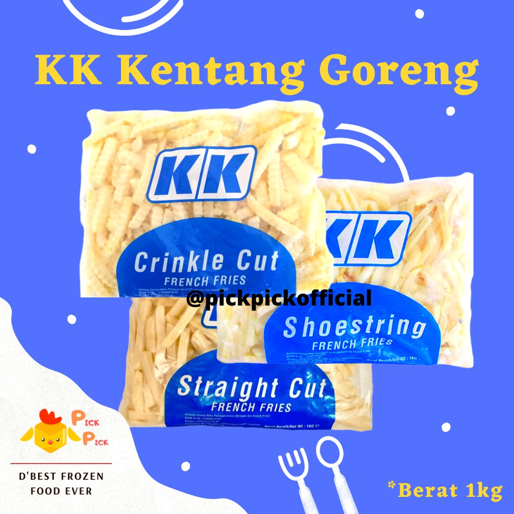 

KK Kentang Goreng 1kg