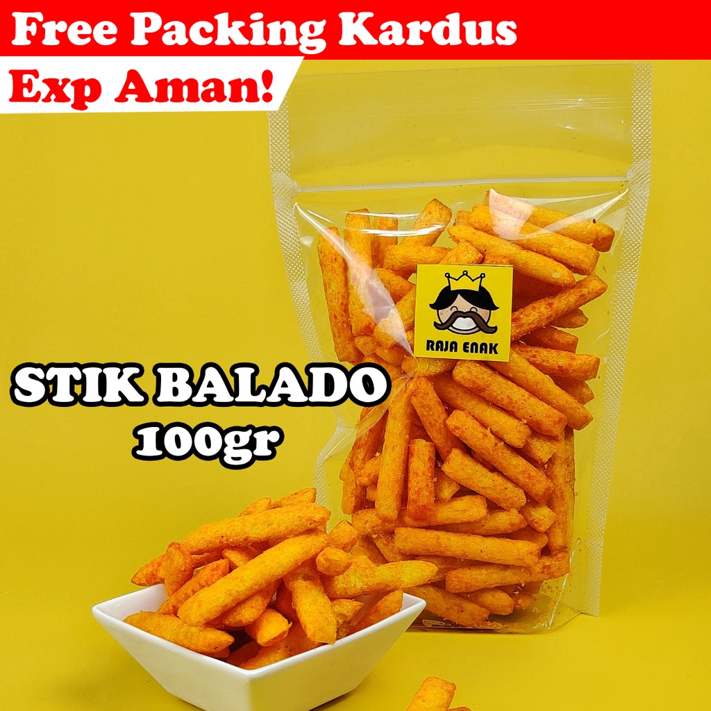 

STIK BALADO 100gr | SNACK PEDAS SNACK CAMILAN CEMILAN KILOAN MURAH