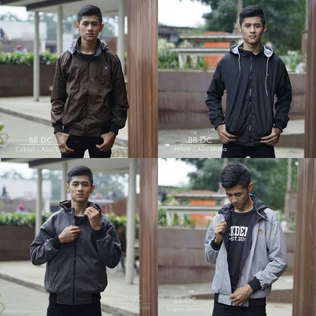 Jaket Cowo DC Bulak Balik / Jaket Pria DC BB