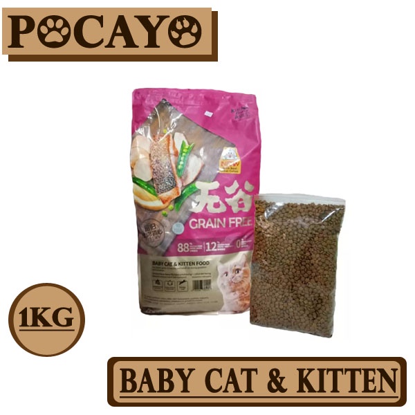 Kitchen Flavor Grain Free Kitten &amp; Baby Cat 1kg