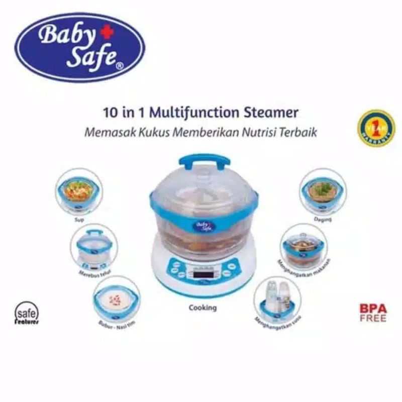 BABY SAFE 10IN1 MULTIF STEAMER LB005