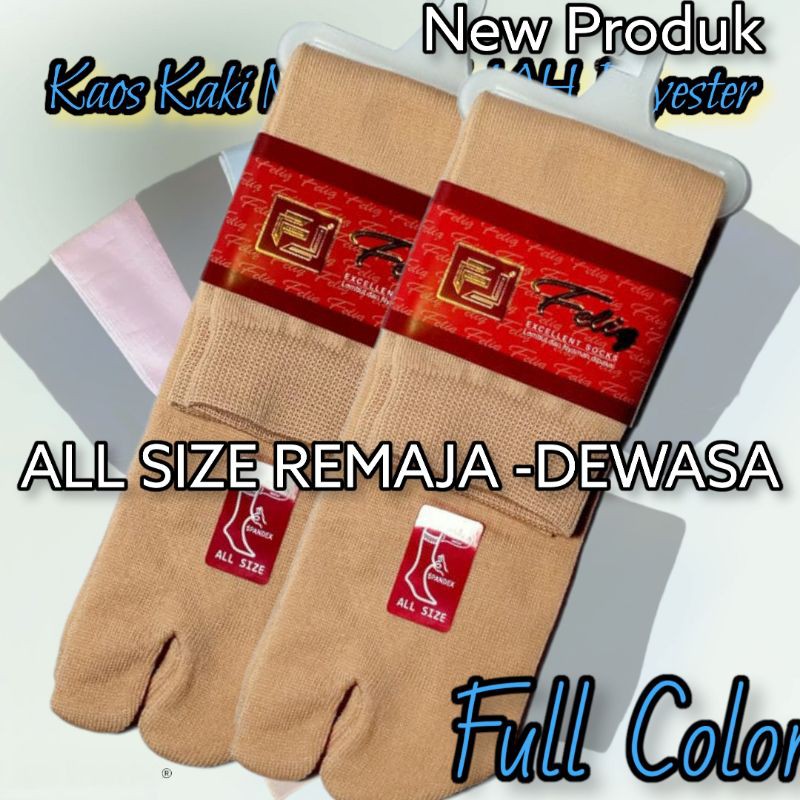 Kaos Kaki JEMPOL/Kaos Kaki Muslimah/Kaos Kaki Kekinian/Kaos Kaki Polos/Hot Item/Best Seller