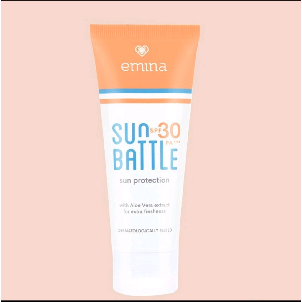 EMINA Sun Battle Sun Protection SPF 30 60mL PA+++ Sunblock | Sunscreen | Sun Block