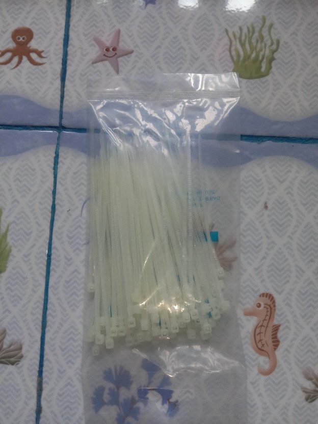 Kabel Ties Cable Ties Kabel Tis 2.5x100mm Atau 10cm Segel Makanan