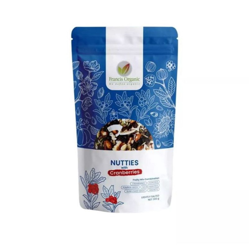 

francis organic Nutties with cranberries