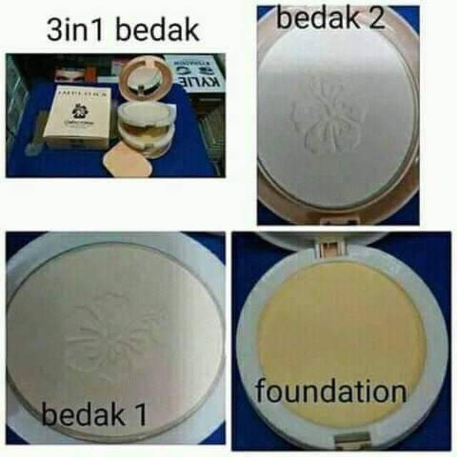 Bedak Implora compact powder 3 IN 1