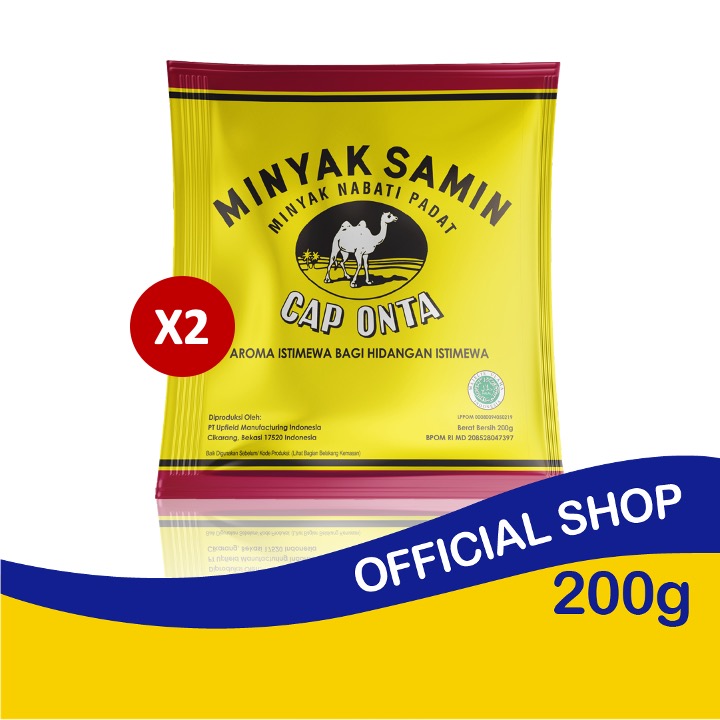 Jual Cap Onta Minyak Samin Minyak Nabati Untuk Masakan (2 x 200 gr