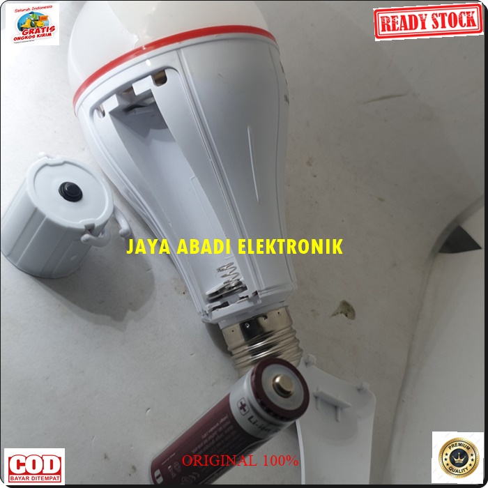 G501 ORIGINAL LAMPU EMERGENSI 10 WATT EMERGENCI EMERGENCY LED DARURAT BATERAI CAS 18650 AC DC MAGIC LAMP BOHLAM SINAR TERANG ROLINSON PENERANG EMERGENSI PUTIH LEPAS TAHAN 5 JAM G501  10 WATT ASLI TAHAN 5 JAM  Lampu emergency New Rolinson jenius 10 Watt bi