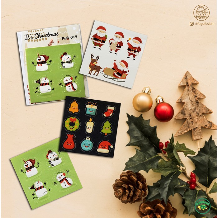 

Sticker / Stiker Deco Aesthetic Pack It’s Christmas 015 Utk Scrapbook, Buku, Diary, Journal, dll