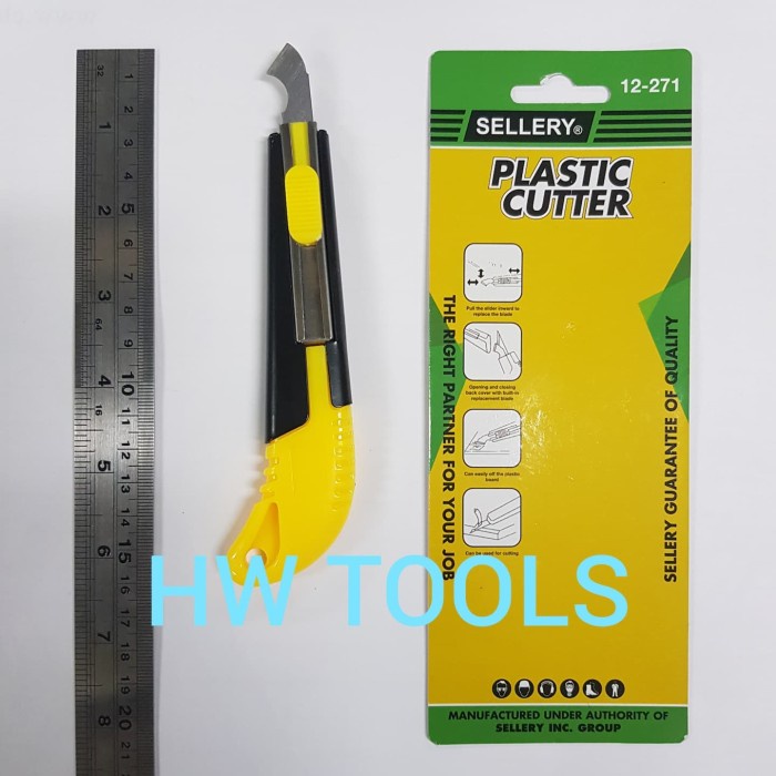 

kertas-pemotong- plastic cutter / pisau potong akrilik / acrylic 12-271 sellery -pemotong-kertas.