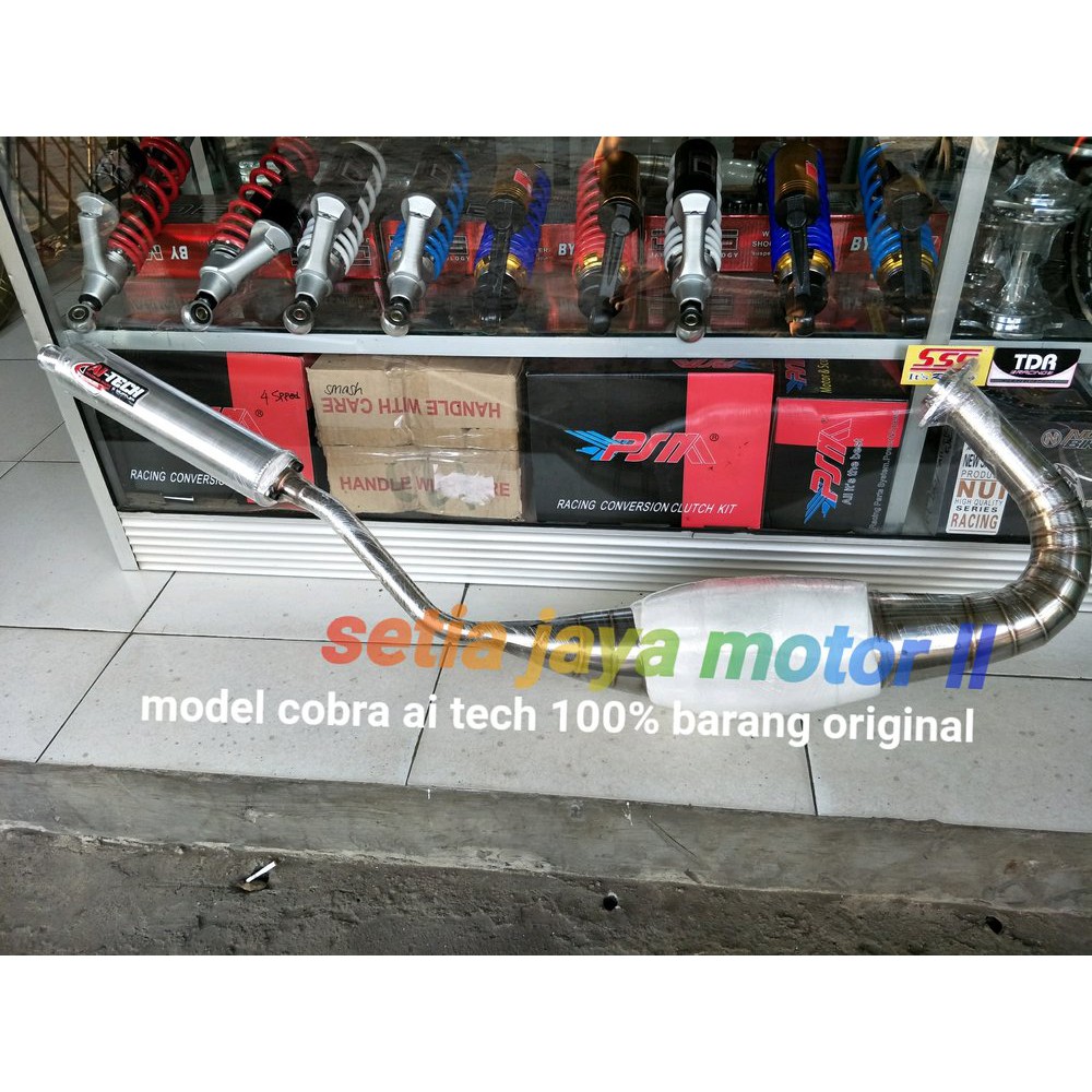 knalpot ninja Rr ai tech model cobra. original suary d jm bac 92