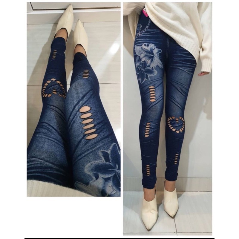 Celana Legging Jeans RZ026