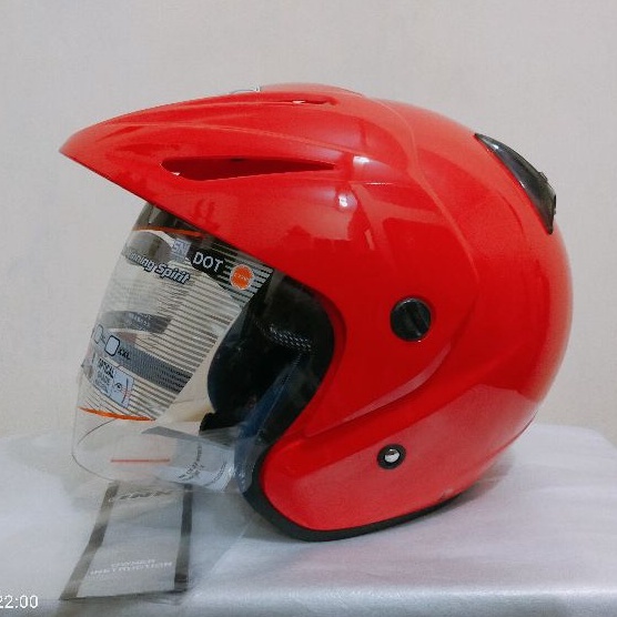 HELM INK CX 22 ORIGINAL-Merah Ferari