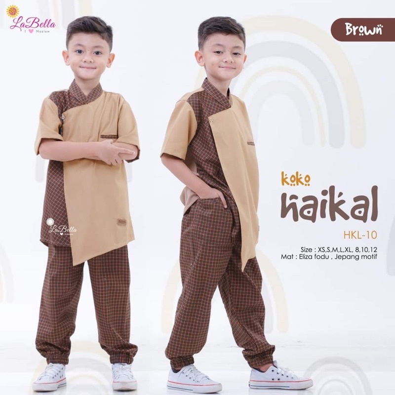 koko haikal, koko celana, koko labella moeslim koko celana jogger