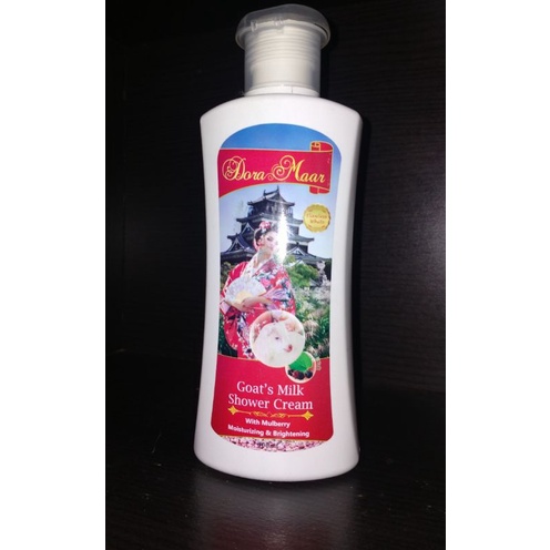 Goat s milk shower cream