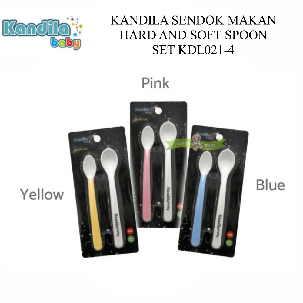 MAK285 KANDILA SENDOK MAKAN HARD AND SOFT SPOON  SET KDL021-4