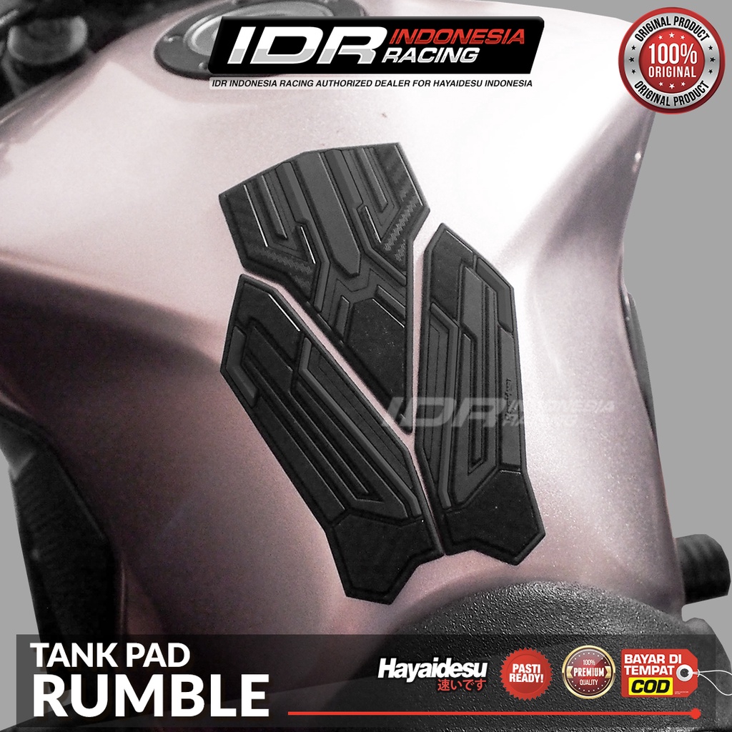 Hayaidesu Tank Pad THE RUMBLE Universal Motorsport