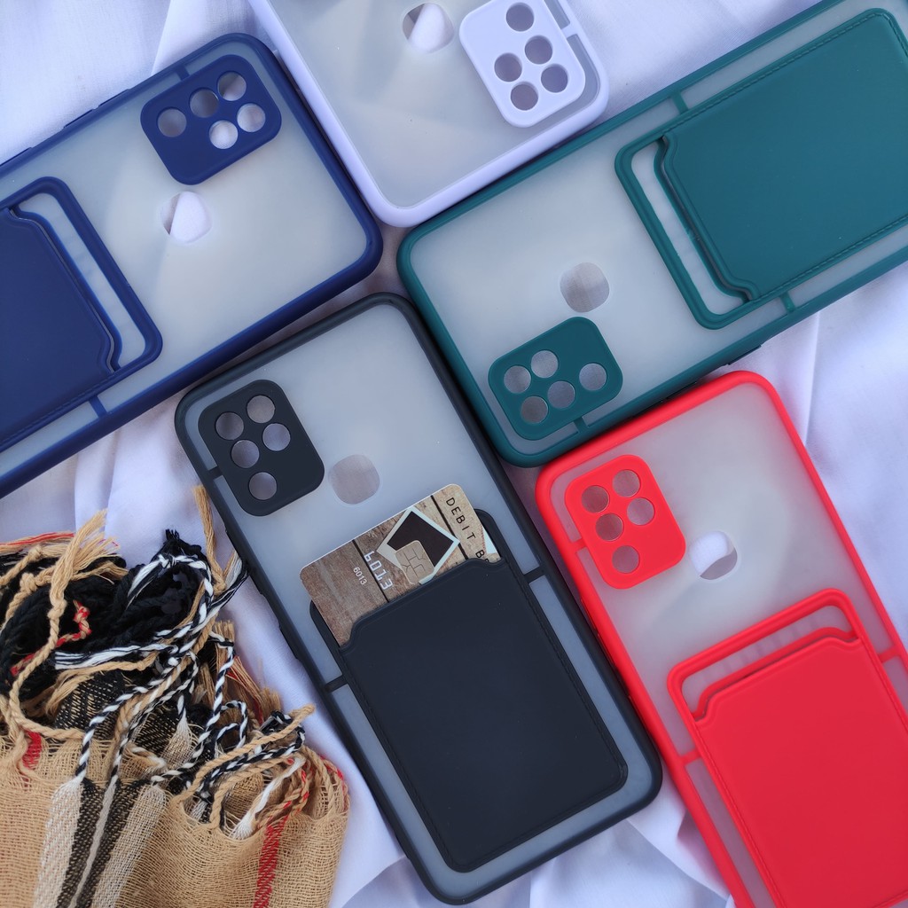 Case Slot Card Tempat Kartu My Choice Casing Oppo A31 A15 A15s A54 2020
