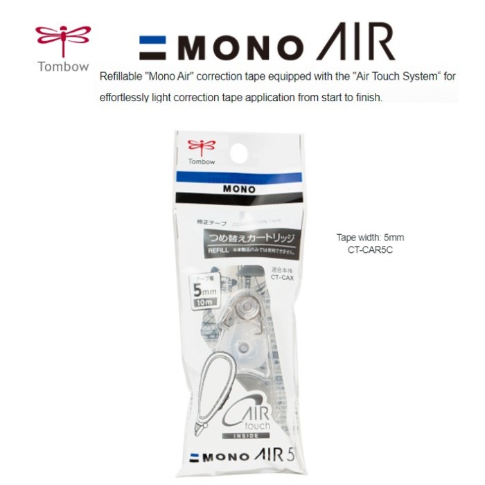 

Hadir Tombow - Mono Air - Refill Correction Tape / Refill Tipex Mono Air Sale!!!