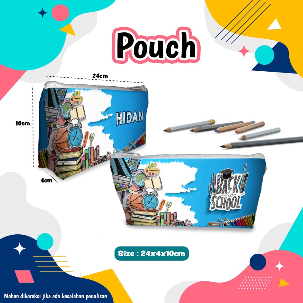 

Tempat Pensil Case Pouch Custom Free Desain gambar keren