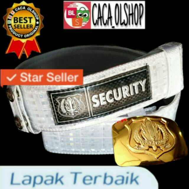 Kopel Satpam Security Merk Karstek Scotlet Plus Kepala Kopel Lux Non Braso