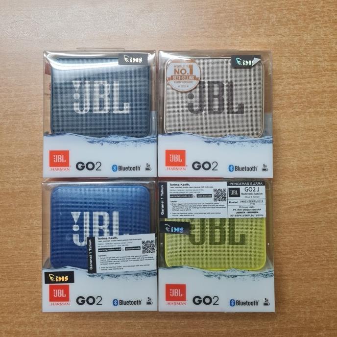 Jual Speaker Jbl Go 2 Original Garansi resmi PT IMS 1Tahun by harman