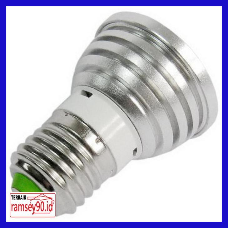 Lampu- Lampu Bohlam Led Rgb With Remote Control Warna Warni Kamar Tidur R4Tegt-