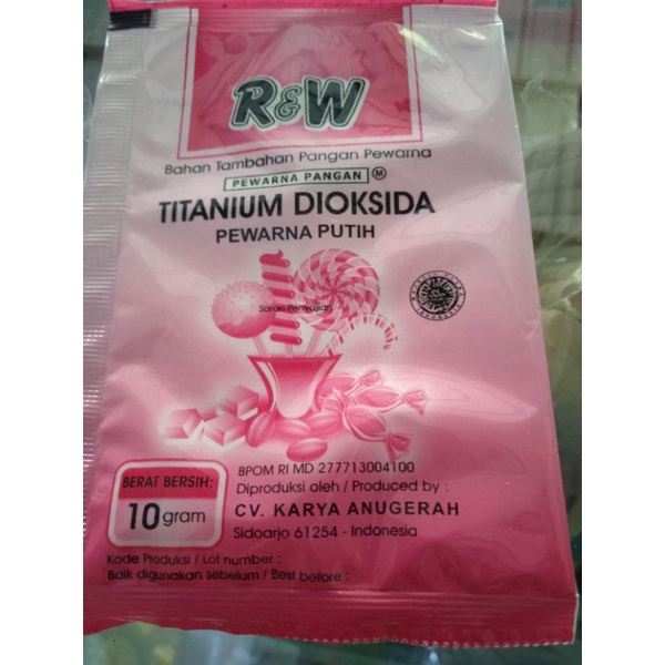 

pewarna putih R&W
