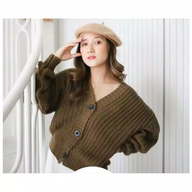 ARSY CARDY / CROP CARDY WANITA / Cardigan Crop / Cardy Rajut / Outer Wanita / Cardigan Rajut Wanita