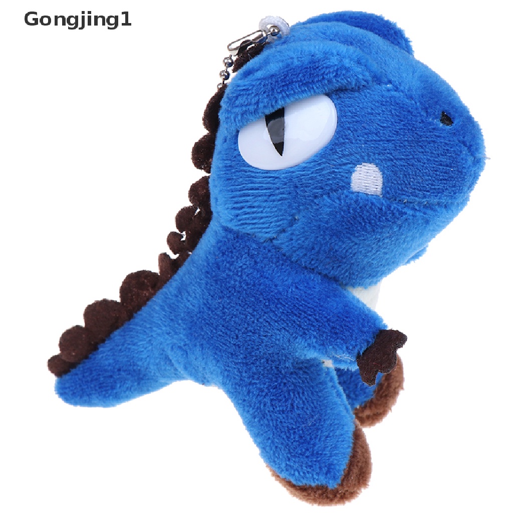 Gongjing1 Gantungan Kunci Bentuk Boneka Plush Dinosaurus T-Rex 12cm