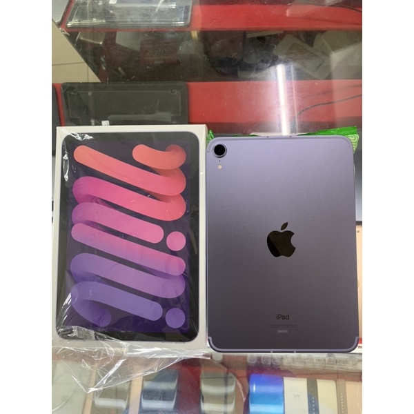 iPad Mini 6 | 64gb Cellular Wifi ,Purple Garansi resmi On sampai April 2023