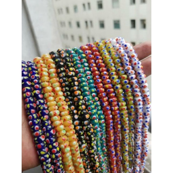 Manik manik Bahan Gelang Emas Hongkong / Pembatas gelang Tali Kawat