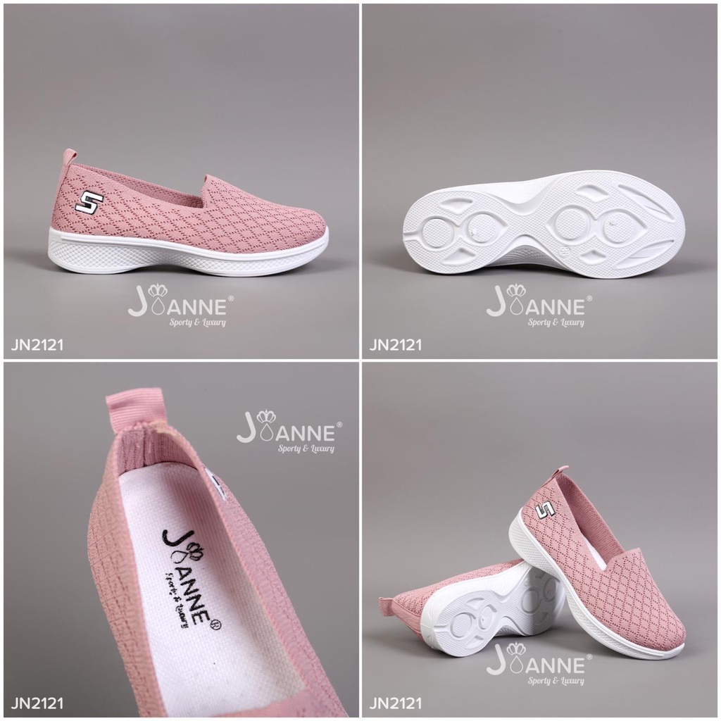 JOANNE FlyKnit Flat Shoes #JN2121 ORIGINAL