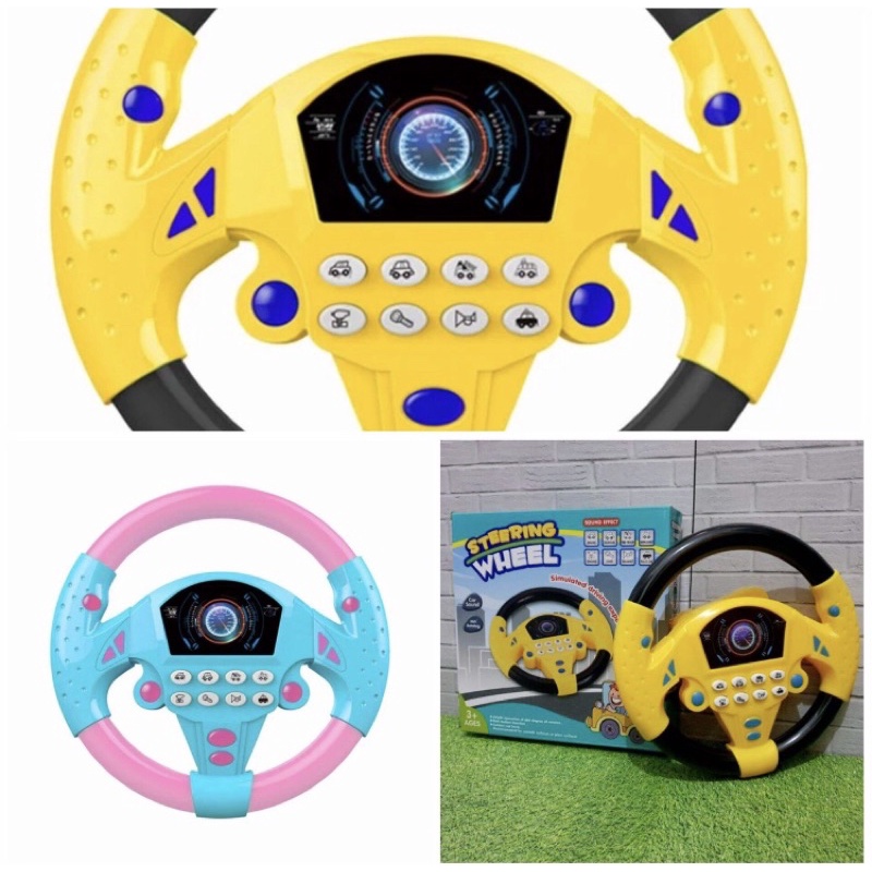 PROMO MAINAN SETIR-SETIRAN MOBIL-MAINAN stir mobil steering wheelMAINAN ANAK STEERING WHEEL MAINAN S