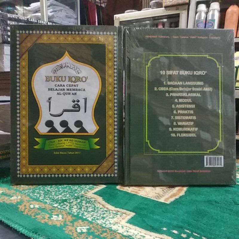 Iqro Besar Hard Cover Warna Ukuran Besar
