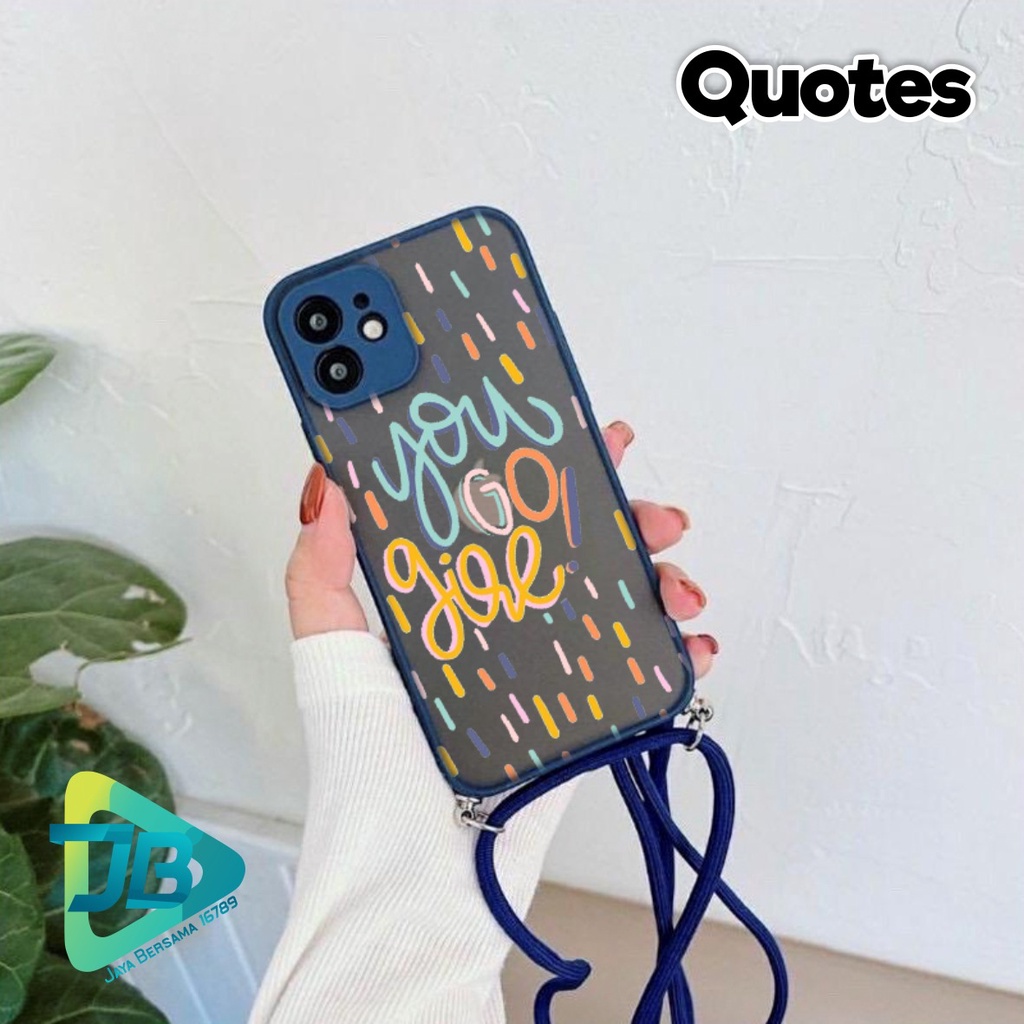 SOFTCASE SLINGCASE DOVE QUOTES OPPO VIVO SAMSUNG XIAOMI REALME IPHONE ALL TYPE JB4930