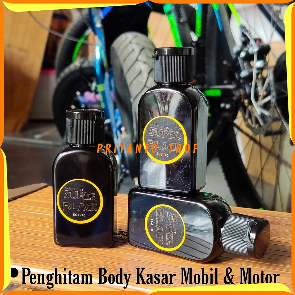 BLACK TO BLACK PENGHITAM BODY PLASTIK TRIM RESTORER PERMANEN TERMURAH