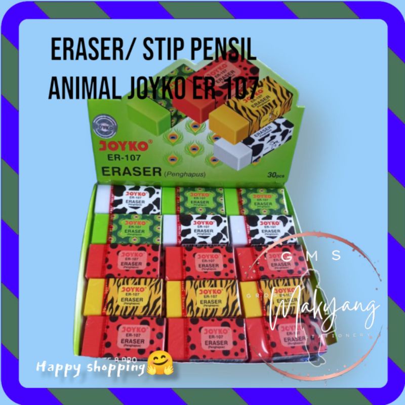 

Penghapus Joyko ER-107 (Pcs)/Stip/Eraser pencil Original