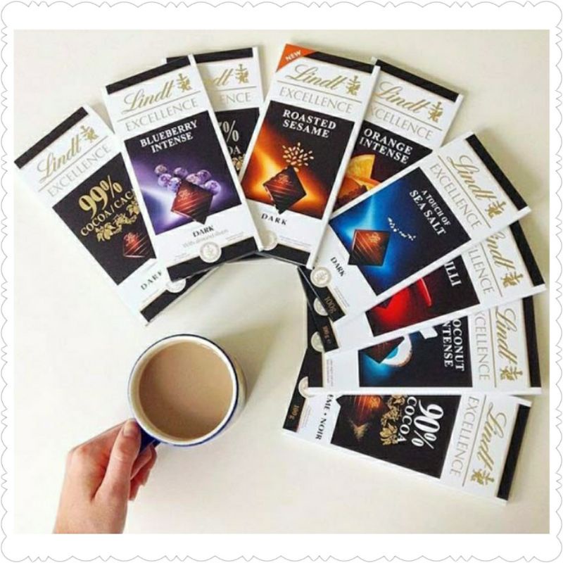 

Lindt Excellence 100gr Cokelat Import