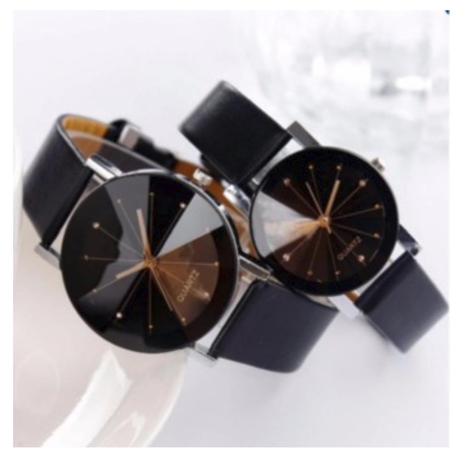 PA Jam Tangan Murah COUPLE Import TALI KULIT LEATHER PREMIUM Quartz ARLOJI VINTAGE CASUAL JF035