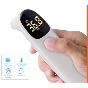 Wreadycare Thermometer Infrared Digital / Thermogun Non-Contact untuk alat ukur suhu tubuh Thermometer Suhu Tubuh Digital Infrared Non Contact EWQ-005 Thermogun Termometer Infrared Non Contact Digital Suhu Badan Tubuh Thermometer