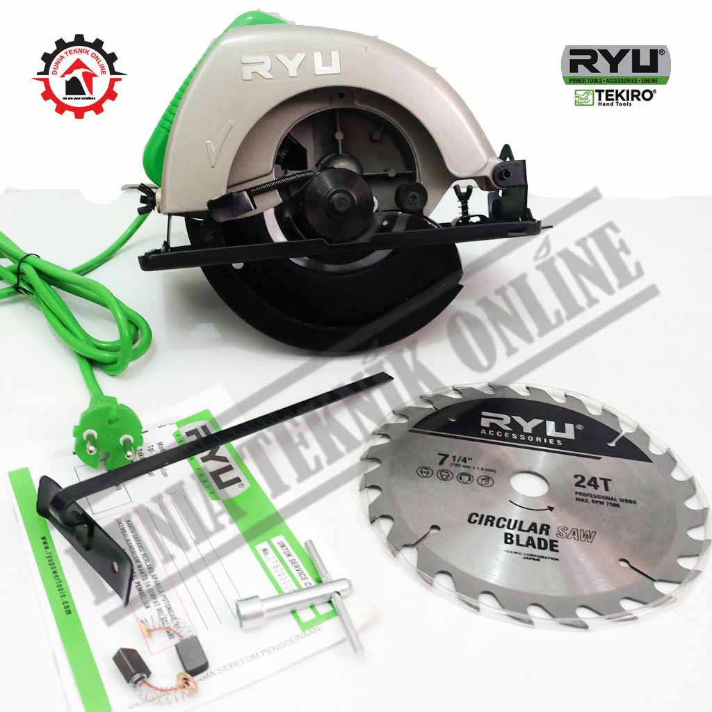 Circular Saw RYU RCS 185-1 / Mesin Potong Kayu / Serkel Circle Sirkel