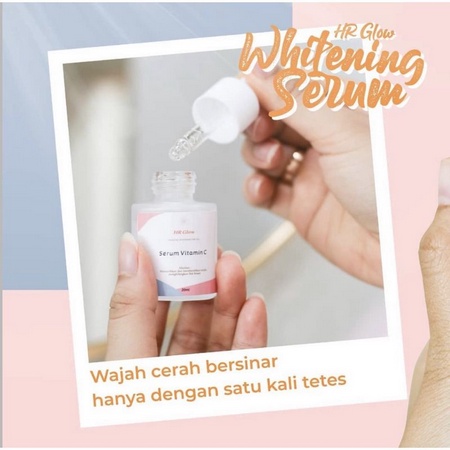 HR GLOW Serum Vitamin C / Serum Wajah / Pemutih Wajah Glowing
