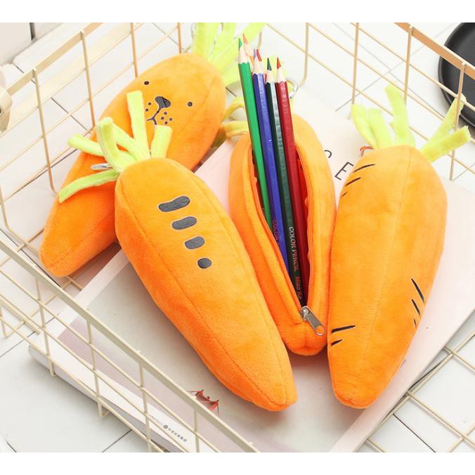 

Tempat Kotak Pensil Anak Model Wortel Softcase