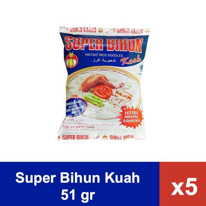 

Best Seller Super Bihun Kuah 51Gr X5