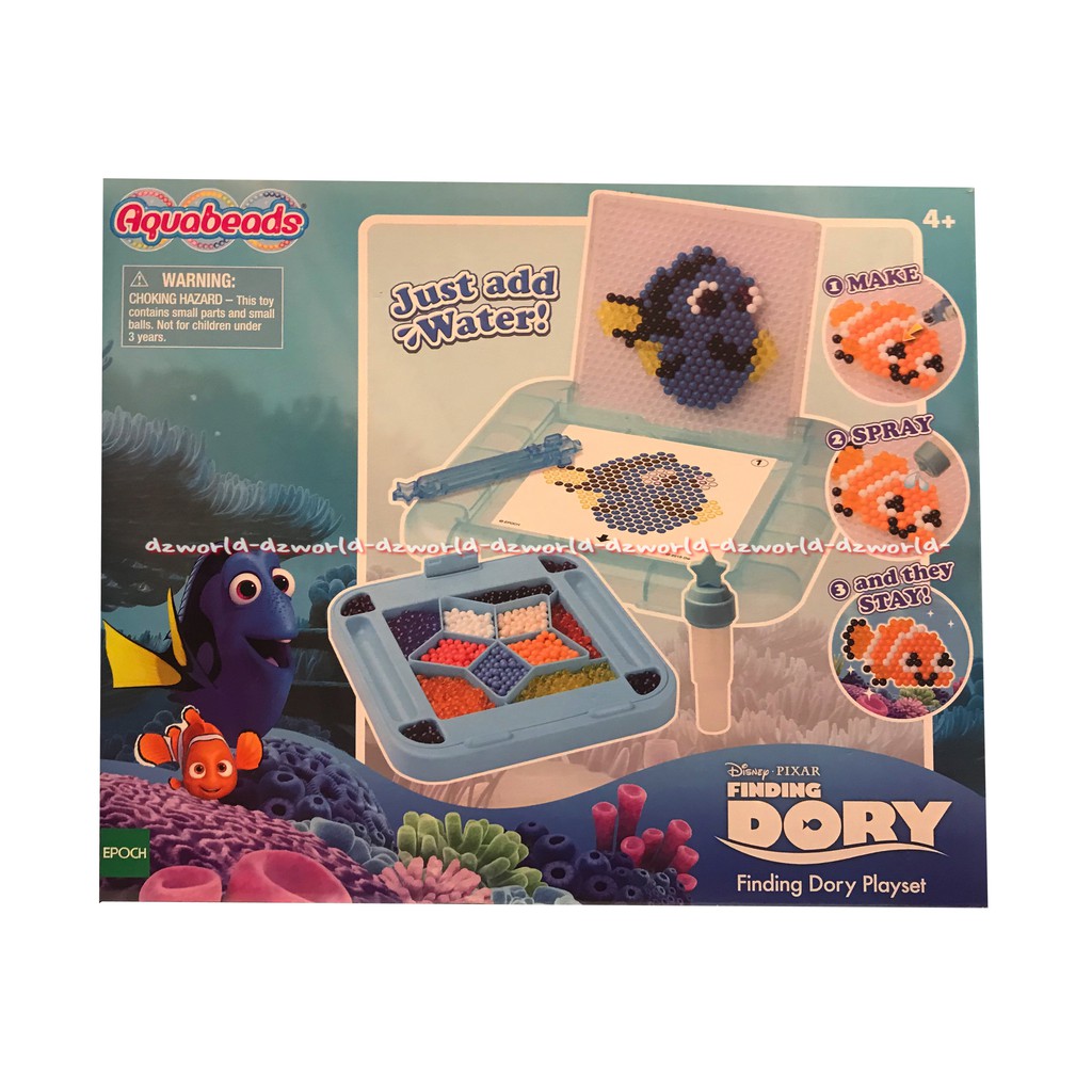 Aquabeads Fisney Finding Dory Playset Mainan Anak Mainan Edukasi Dan Melatih Kreatifitas