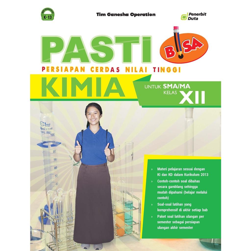 Penerbit Duta - Pasti Bisa : Kimia Sma 3 ( Kur. 13 ) Rev