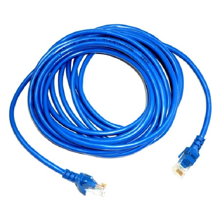 Kabel LAN UTP 30M RJ45 Cat 5e / Cable 30 Meter terpasang konektor cat5