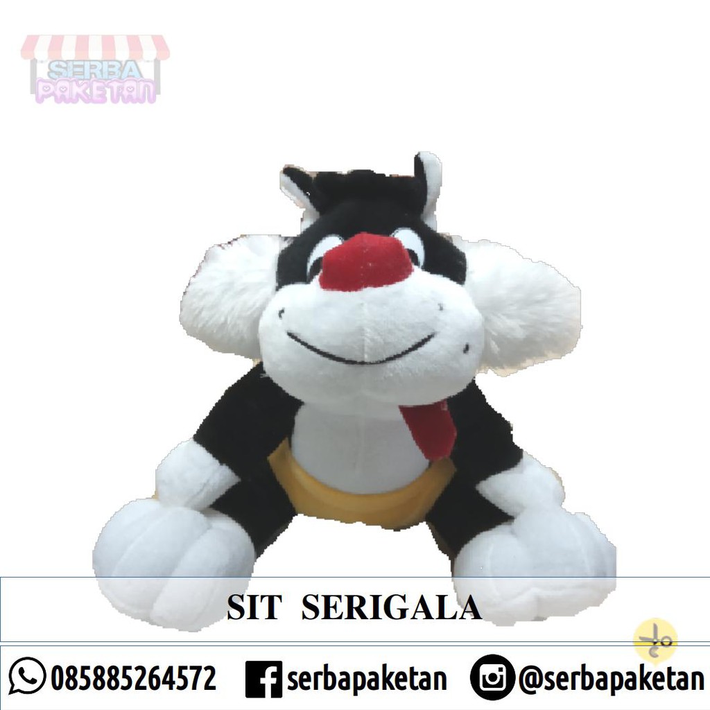 BONEKA SIT SERIGALA