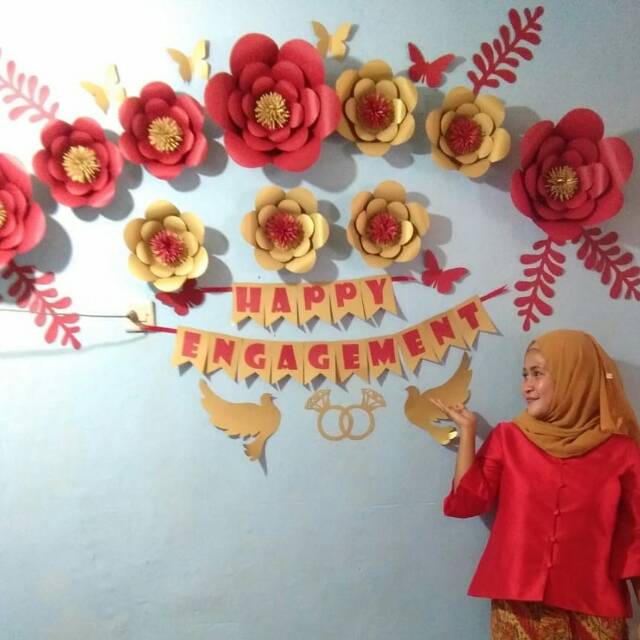 35 Ide Dekor Lamaran  Panda Assed